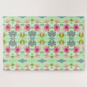 Puzzle Jardin Éclectique Enchantant : Beauté Florale Dive (Horizontal)