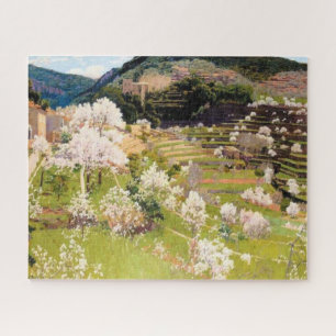Puzzle Jardin en terrasse à Majorque (par Santiago Rusiño