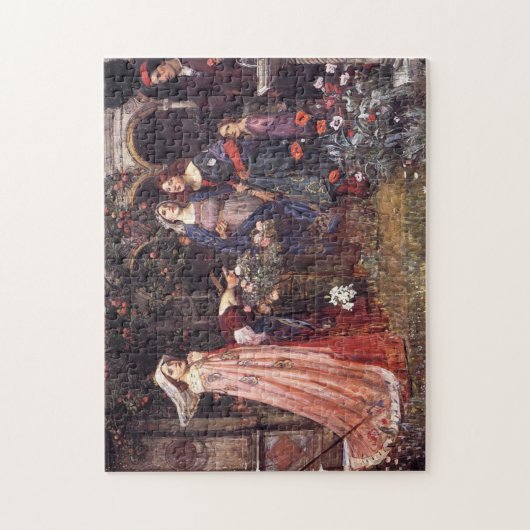 Puzzle Jardin enchanté par John Waterhouse (Vertical)