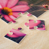 Puzzle Jardin Fleur Cosmos Rose (Côté)