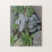 Puzzle Jardin Fleur Cute Poules De Grenouille Et Poules (Vertical)
