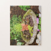 Puzzle Jardin Fleur Fée Photo Peinture (Vertical)