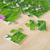 Puzzle Jardin fleur sauvage sous un ciel ensoleillé (Côté)