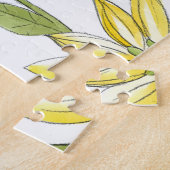 Puzzle Jardin fleuri avec Arrière - plan blanc (Côté)