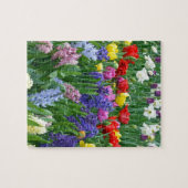 Puzzle Jardin fleuri coloré (Horizontal)