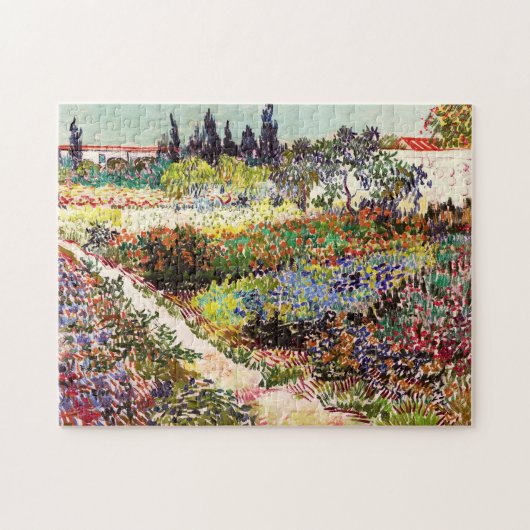 Puzzle Jardin Fleuri Van Gogh À Arles Floral Fine Art (Horizontal)