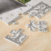 Puzzle Jardin fleuri Vintage (Côté)