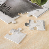 Puzzle Jardin fleuri Vintage (Côté)