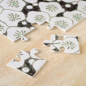 Puzzle Jardin floral à fleurs blanches du Japon (Côté)