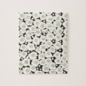 Puzzle Jardin floral à fleurs blanches du Japon (Vertical)