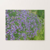 Puzzle Jardin Floral violet d'Iris (Horizontal)
