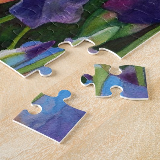 Puzzle Jardin Flower Iris (Côté)