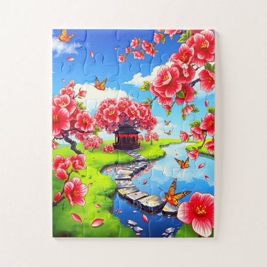 Puzzle Jardin japonais (Vertical)