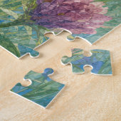 Puzzle Jardin lutin avec papillons (Côté)
