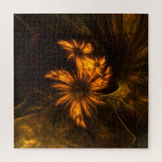 Puzzle Jardin mystique Art Abstrait (Vertical)