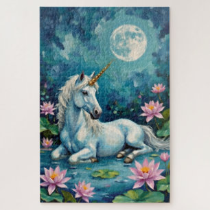 Puzzle Jardin mystique de la licorne