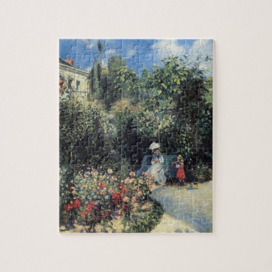 Puzzle Jardin Pontoise Camille Pissarro (Vertical)