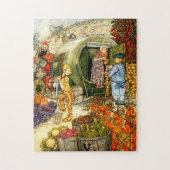 PUZZLE - Jardin potager - Vintage (Vertical)
