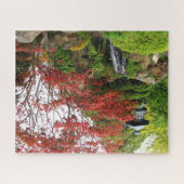 Puzzle Jardin rocheux japonais avec pagode (Horizontal)
