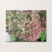Puzzle jardin romantique hydrangée (Horizontal)