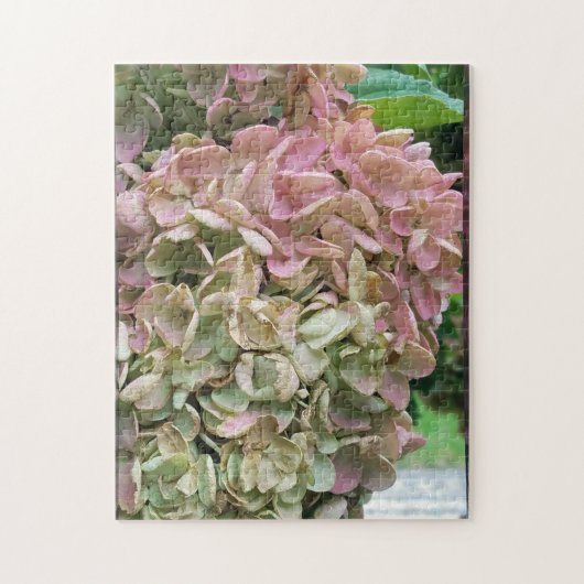 Puzzle jardin romantique hydrangée (Vertical)