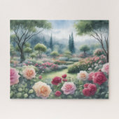 Puzzle Jardin rose (Horizontal)