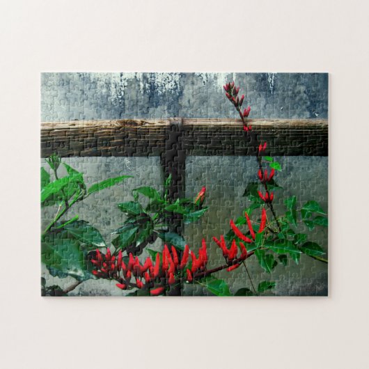 Puzzle Jardin rustique Floral (Horizontal)
