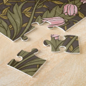 Puzzle Jardin sauvage sur café brun (Côté)