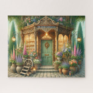Puzzle Jardin Secret Fleuriste Jardinière en Pavés