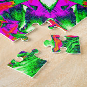 Puzzle Jardin tropical... (Côté)