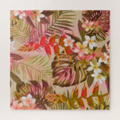 Puzzle Jardin tropical vintage (Horizontal)