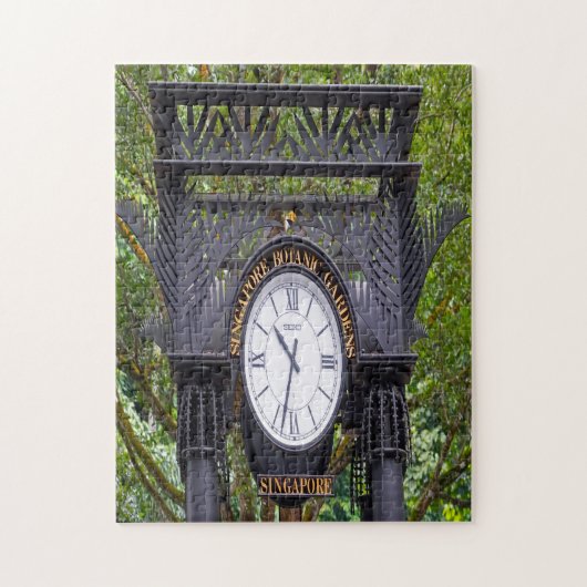 Puzzle Jardins botaniques de Singapour. (Vertical)