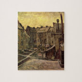 Puzzle Jardins de vieilles maisons par Vincent van Gogh (Vertical)