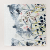 Puzzle Jardins stratifiés - Fleurs aquarelles (Vertical)