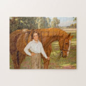 Puzzle Jasmine le Cheval (par Algernon Talmage) (Horizontal)