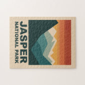 Puzzle Jasper National Park Minimalist Outdoor Design (Horizontal)