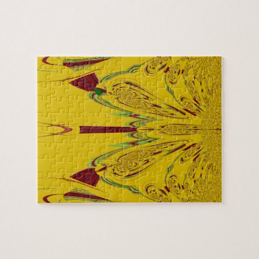 Puzzle jaune (Horizontal)