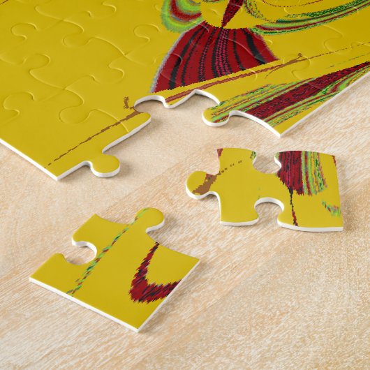 Puzzle jaune (Côté)