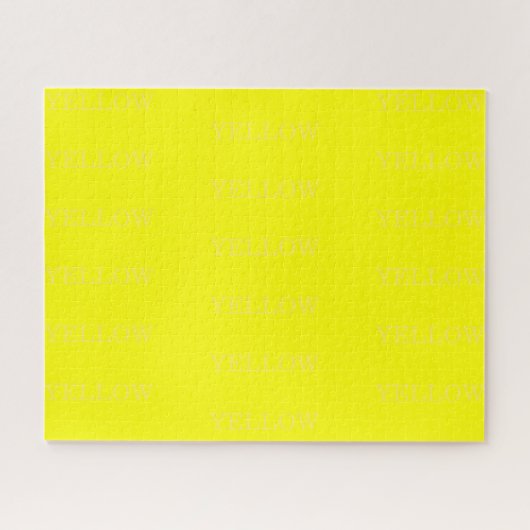 Puzzle jaune (Horizontal)