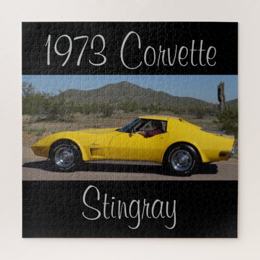 Puzzle Jaune 1973 Corvette Stingray (Vertical)