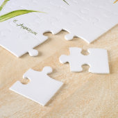 Puzzle jaune citron orange aquarelle (Côté)