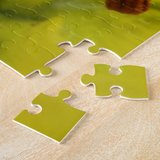 Puzzle jaune Lily Floral (Côté)