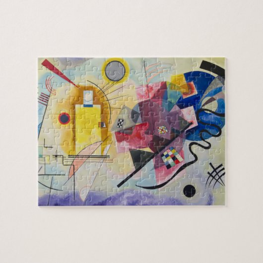 Puzzle Jaune, Rouge, Bleu de Wassily Kandinsky (Horizontal)