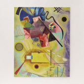 Puzzle Jaune-Rouge-Bleu par Wassily Kandinsky (Vertical)