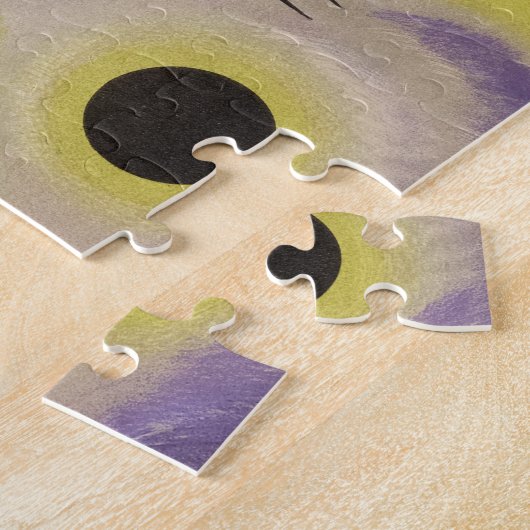 Puzzle Jaune-Rouge-Bleu par Wassily Kandinsky (Côté)