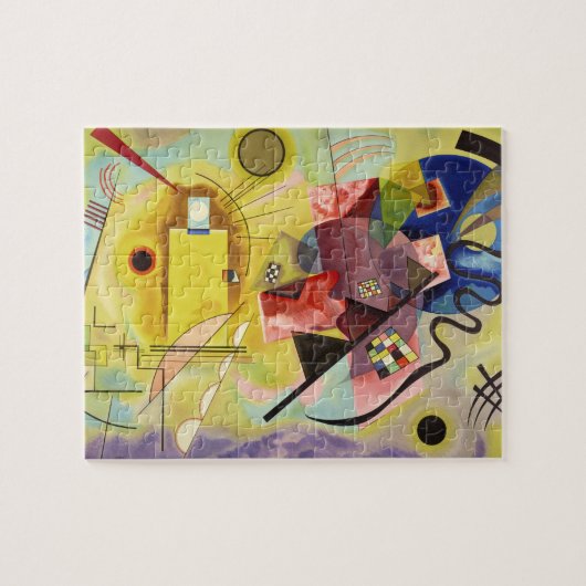 Puzzle Jaune-Rouge-Bleu par Wassily Kandinsky (Horizontal)