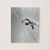 Puzzle Javelot de lancement d'homme (Vertical)