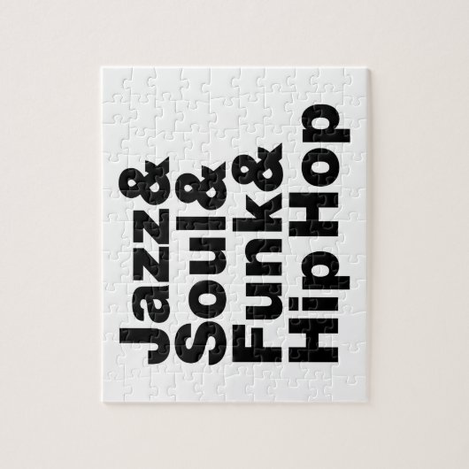 Puzzle Jazz & Soul & Funk & Hip hop (Vertical)
