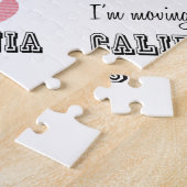 Puzzle Je déménage en Californie Diagonal (Côté)