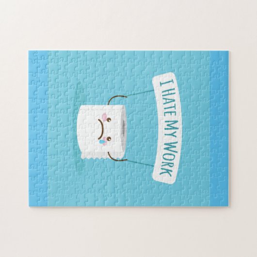 Puzzle Je déteste mon travail (Horizontal)